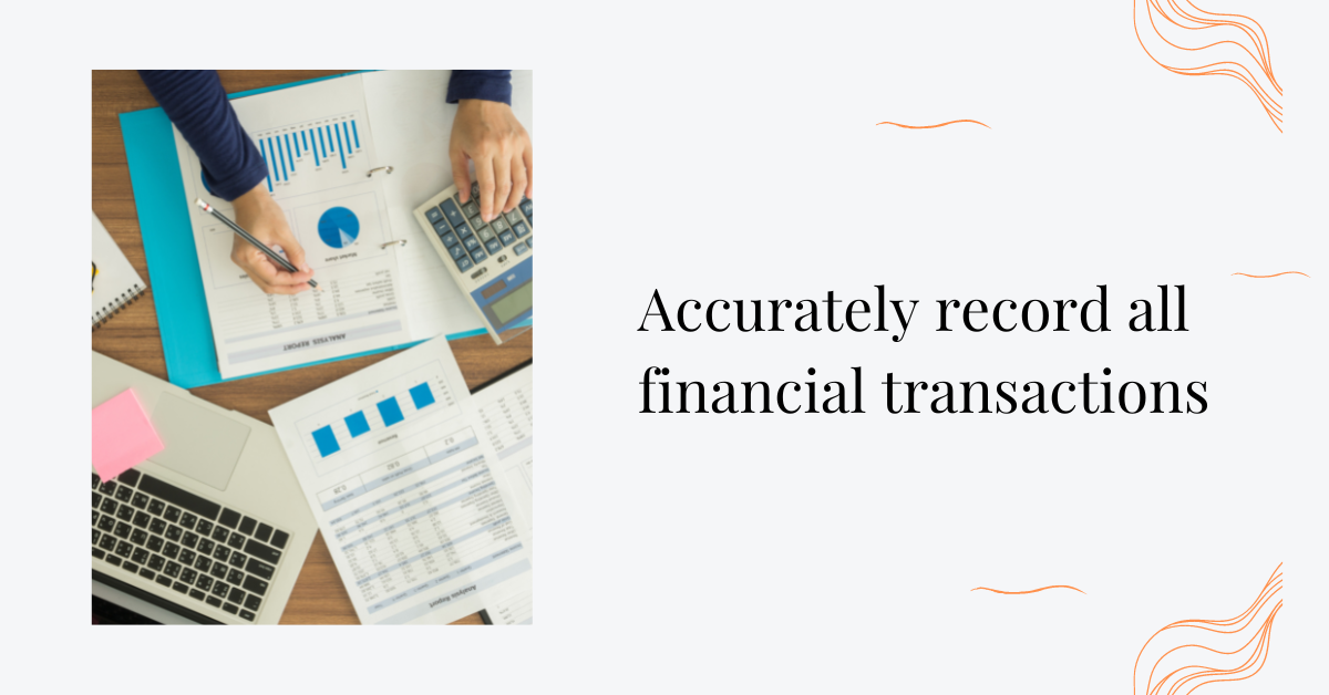 bookkeeping record transaction